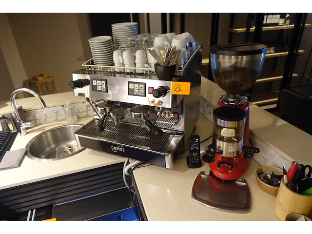 Dubbele espressomachine bfc - afbeelding 1 van  5