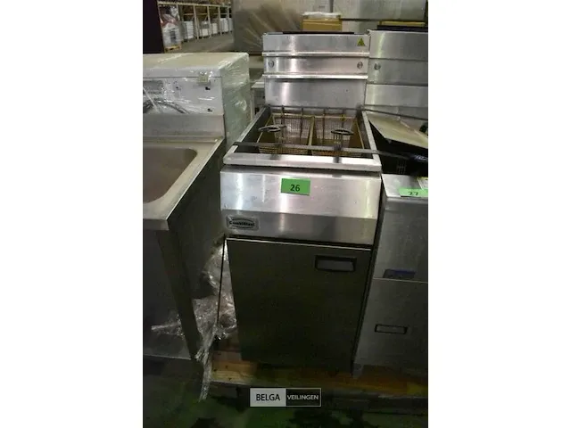 Dubbele friteuse combisteel - afbeelding 2 van  2