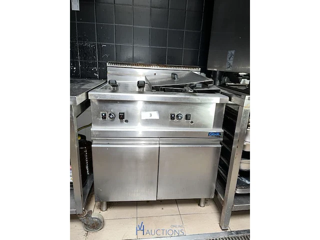 Dubbele friteuse giorik - afbeelding 2 van  4