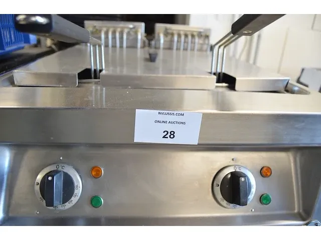 Dubbele friteuse roeder - afbeelding 2 van  7