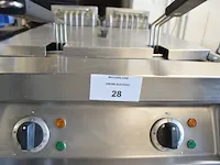 Dubbele friteuse roeder - afbeelding 2 van  7