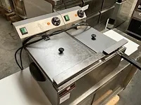 Dubbele friteuse + rvs opbergmeubel - afbeelding 5 van  12
