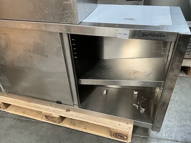 Dubbele friteuse + rvs opbergmeubel - afbeelding 11 van  12