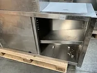 Dubbele friteuse + rvs opbergmeubel - afbeelding 11 van  12
