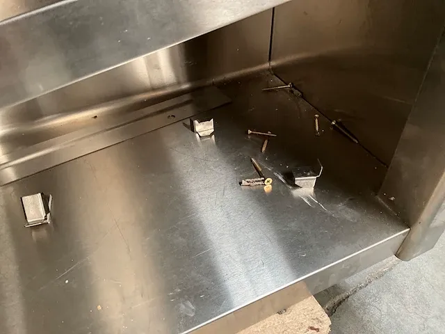 Dubbele friteuse + rvs opbergmeubel - afbeelding 12 van  12