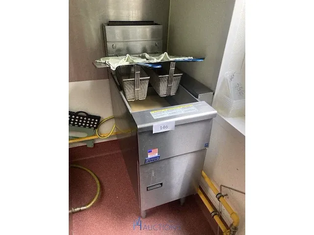 Dubbele friteuse - afbeelding 1 van  5