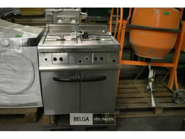 Dubbele friteuse - afbeelding 1 van  3