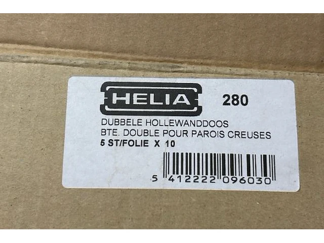 Dubbele holle wanddoos - afbeelding 4 van  4