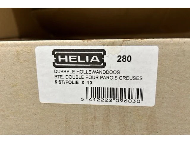Dubbele holle wanddoos - afbeelding 3 van  4