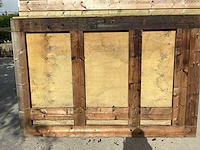 Dubbele houten poort 280x210cm - afbeelding 4 van  6