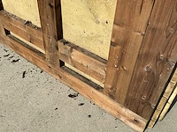 Dubbele houten poort 280x210cm - afbeelding 5 van  6