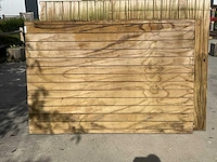 Dubbele houten poort 288x210 - afbeelding 1 van  6