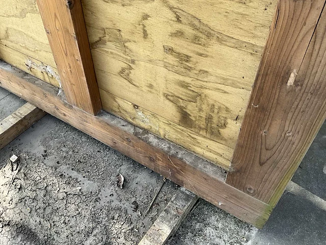 Dubbele houten poort 288x210 - afbeelding 3 van  6