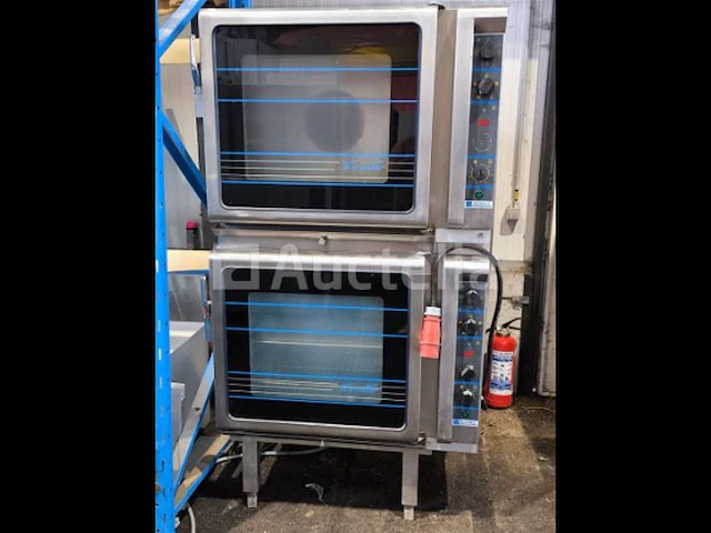 Dubbele industrieel combi-oven, bonnet/hobart - afbeelding 1 van  6