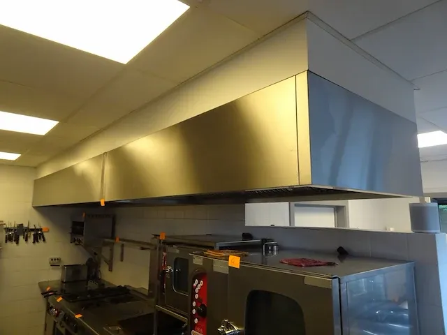 Dubbele inox dampkap - afbeelding 1 van  6