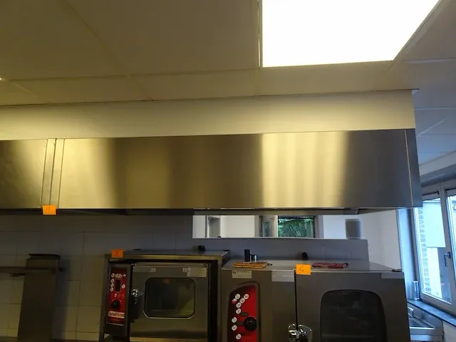 Dubbele inox dampkap - afbeelding 2 van  6