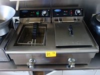 Dubbele inox friteuse maxima - afbeelding 2 van  4