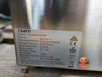 Dubbele inox friteuse saro - afbeelding 5 van  6