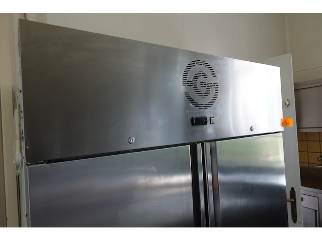 Dubbele inox koelkast hwg - afbeelding 4 van  4