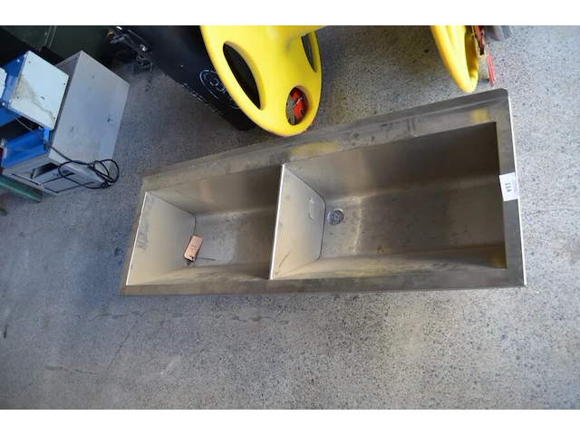 Dubbele inox spoelbak - afbeelding 3 van  6