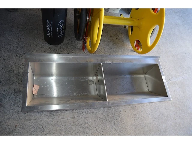 Dubbele inox spoelbak - afbeelding 6 van  6