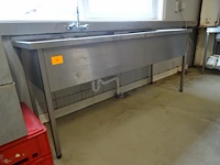 Dubbele inox spoelbak - afbeelding 2 van  4