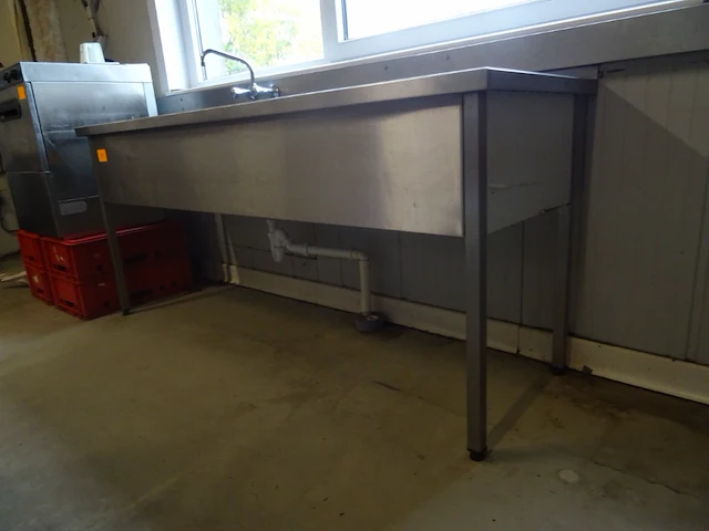 Dubbele inox spoelbak - afbeelding 4 van  4