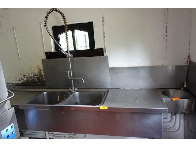 Dubbele inox spoelbak - afbeelding 1 van  6