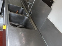 Dubbele inox spoelbak - afbeelding 2 van  6