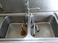 Dubbele inox spoelbak - afbeelding 3 van  6