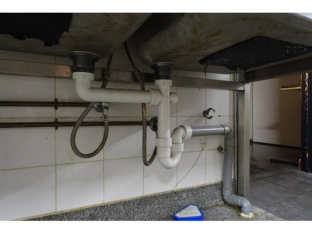 Dubbele inox spoeltafel - afbeelding 5 van  5