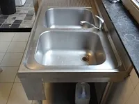 Dubbele inox wastafel angelo po - afbeelding 6 van  8