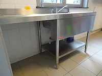 Dubbele inox wastafel angelo po - afbeelding 7 van  8