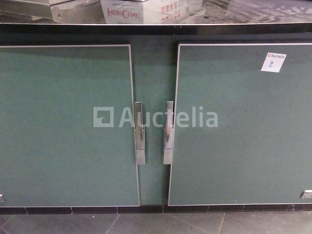 Dubbele koelkast met kast - afbeelding 3 van  9