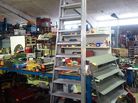 Dubbele ladder 2 x 11 treden (na te zien) - afbeelding 1 van  2