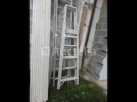 Dubbele ladder, 5 treden trapladder - afbeelding 1 van  8