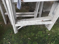 Dubbele ladder, 5 treden trapladder - afbeelding 2 van  8