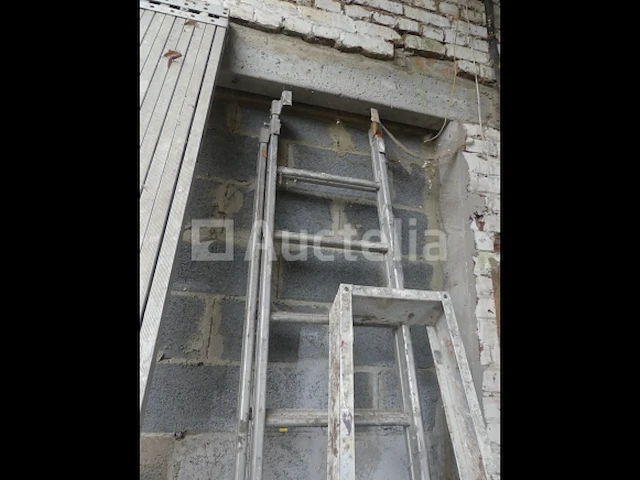 Dubbele ladder, 5 treden trapladder - afbeelding 7 van  8