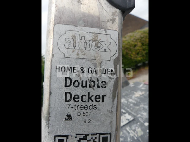 Dubbele ladder, altrex trapladder - afbeelding 2 van  9