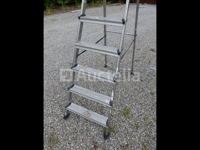 Dubbele ladder, altrex trapladder - afbeelding 3 van  9