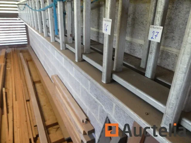 Dubbele ladder aluminium 2 x 20 stappen - afbeelding 3 van  4