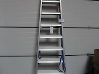 Dubbele ladder solide - afbeelding 1 van  2