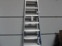Dubbele ladder solide - afbeelding 1 van  2