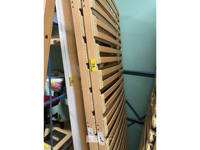 Dubbele lattoflex vast l195 x b160 cm - afbeelding 1 van  3