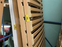 Dubbele lattoflex vast l195 x b160 cm - afbeelding 1 van  3