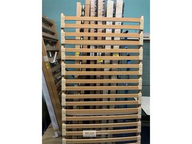 Dubbele lattoflex vast l195 x b160 cm - afbeelding 3 van  3