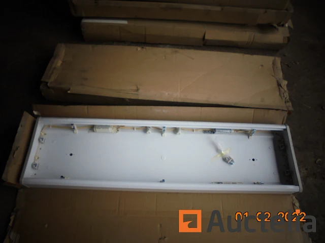 Dubbele neon sokkels - afbeelding 1 van  4