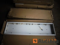 Dubbele neon sokkels - afbeelding 1 van  4