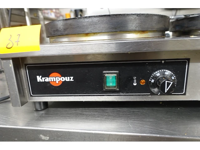 Dubbele pannenkoekmaker krampouz - afbeelding 3 van  4