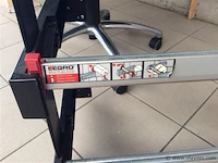 Dubbele papierrolhouder legro met muurbevestiging - afbeelding 2 van  3